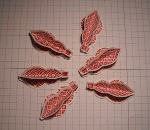 Individual attached pieces