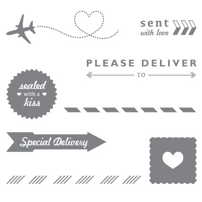 Sent With Love Stamp Set