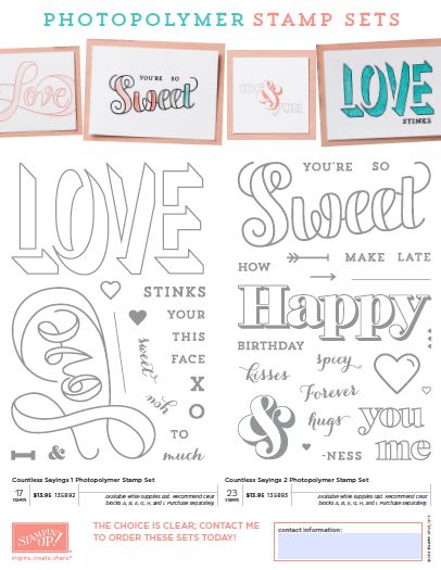 Photopolymer Countless Sayings 1