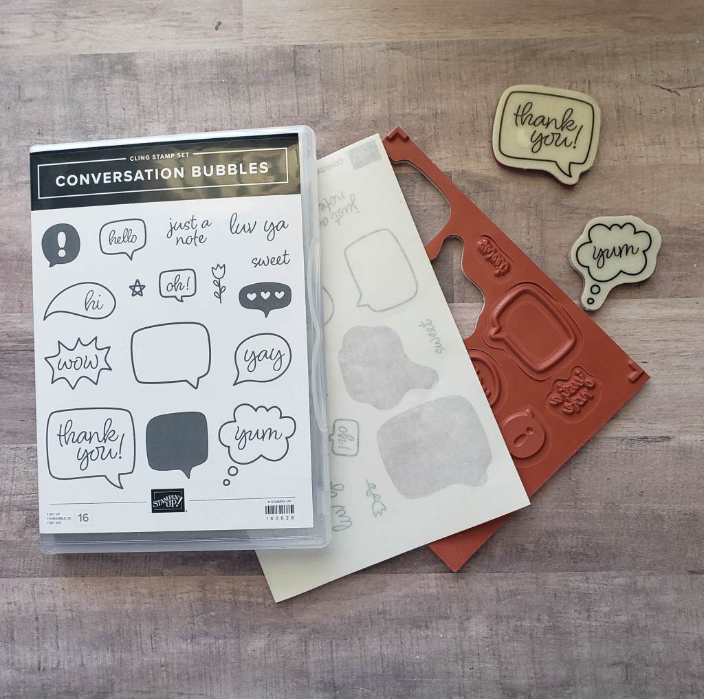How To Attach Stickers To Your Stampin’ Up! Cling&nbsp;Stamps